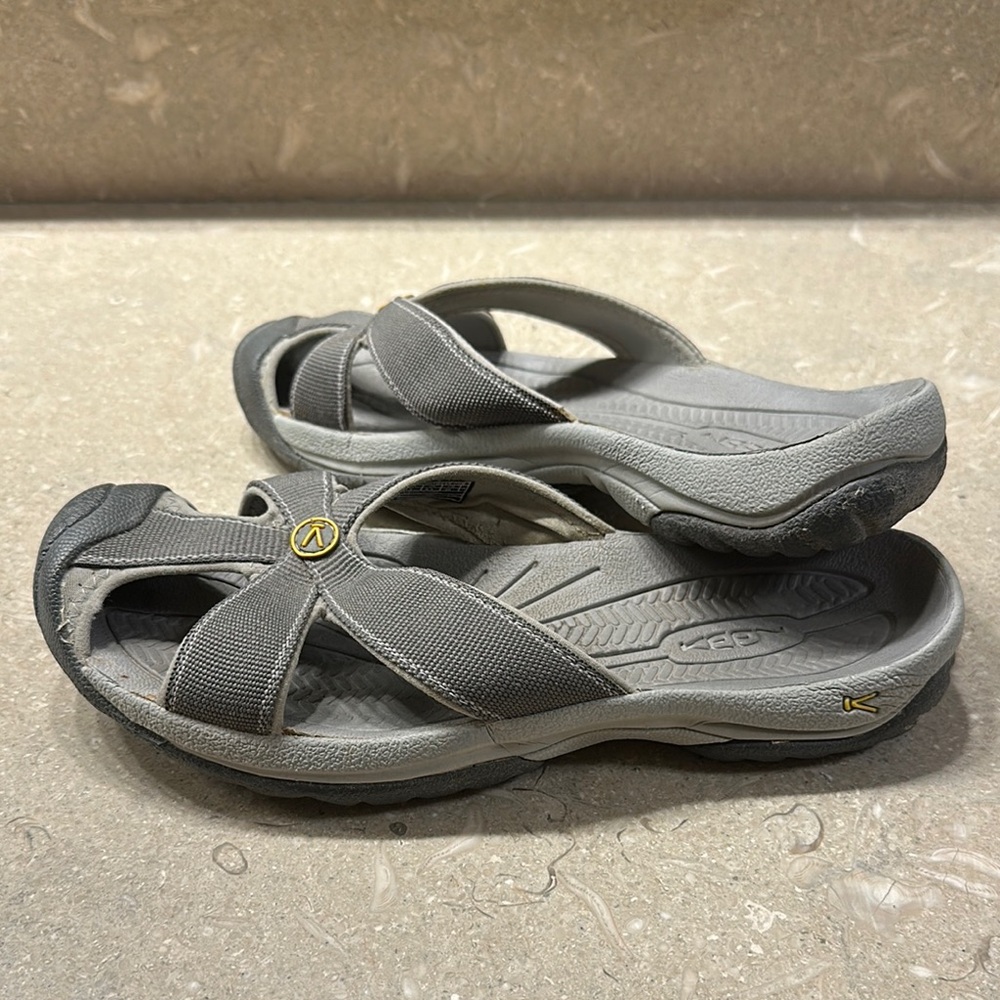 Keen Women’s 9 Athletic Slip-on Sandals Gray